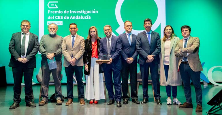 AEOPAS y la Universidad de Sevilla, galardonados con el Premio de Investigación 2023 del Consejo Económico y Social de Andalucía