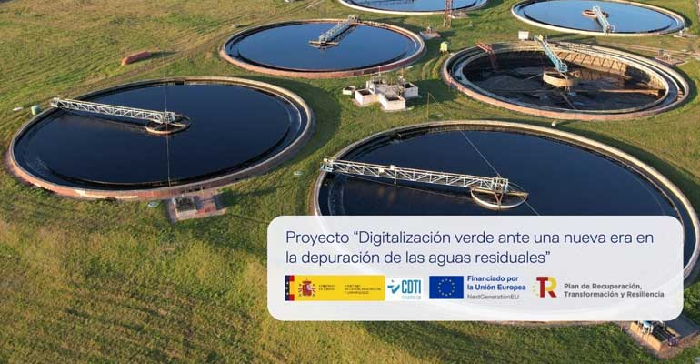 Cimico participa en un proyecto para la digitalización verde en la depuración de aguas residuales