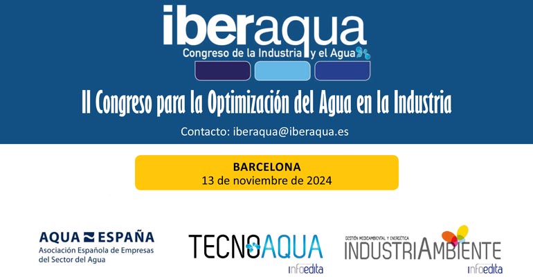 Iberaqua 2024: Descubra las mesas temáticas del congreso sobre agua e industria