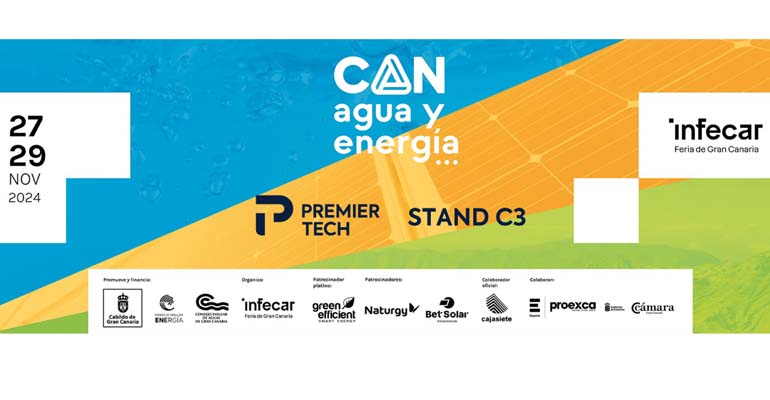 Premier Tech Water and Environment, presente en Canagua y Energía