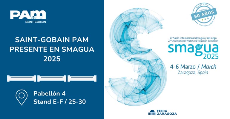 Saint-Gobain PAM, presente en Smagua 2025