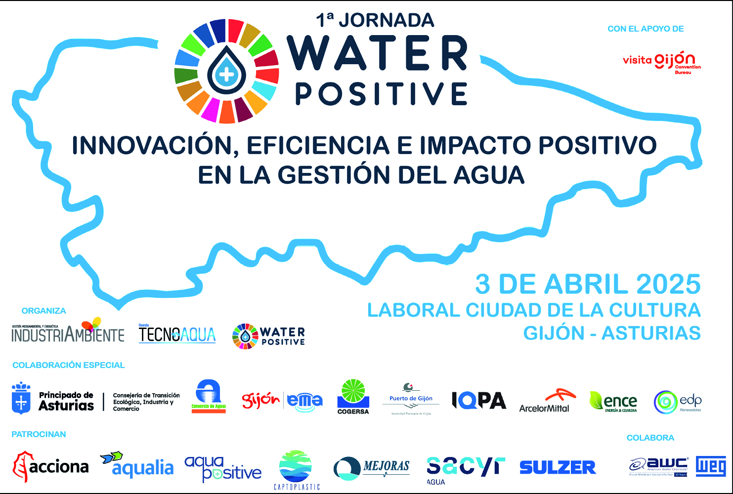 Súmate al concepto water positive con la primera jornada en Gijón